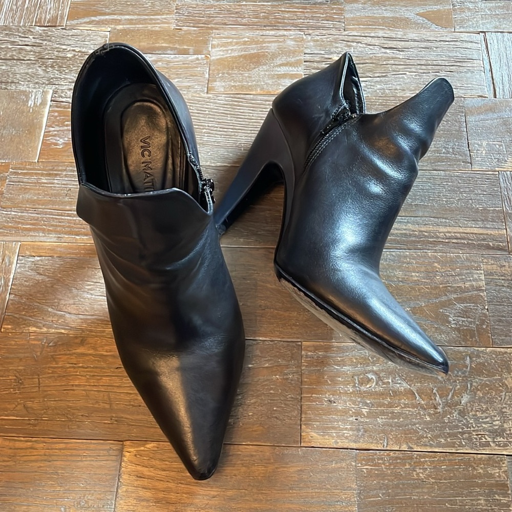 Vic Matie Black Ankle Boots